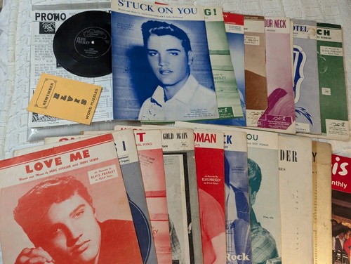 Enorme lotto memorabilia elvis - lotto,
